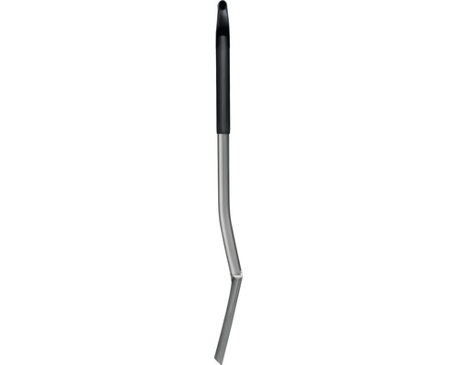 Robinet métallique flexible avec poignée noire