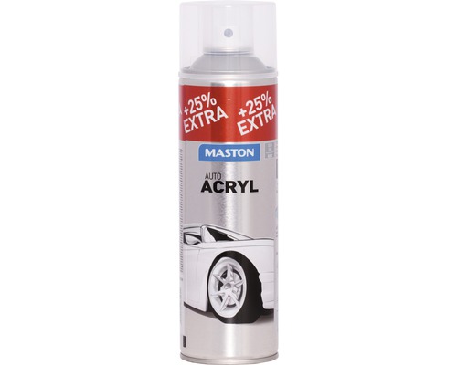 Maston Spray de protection pour métaux AutoACRYL brillant incolore 500 ml