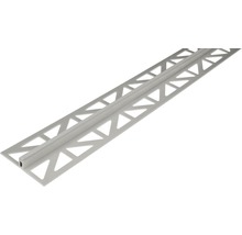 Fliesenprofil aus Aluminium mit Dreieckaussparungen