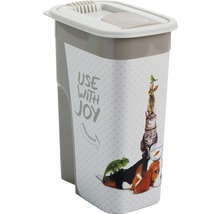 Tonne à aliments avec motif animalier pour stocker la nourriture pour animaux