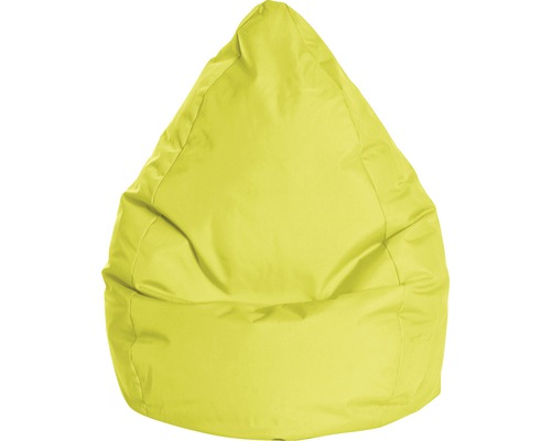 Sitzsack Sitting Point Beanbag Brava L ca. 120 Liter grün 70x90 cm Gelber Sitzsack