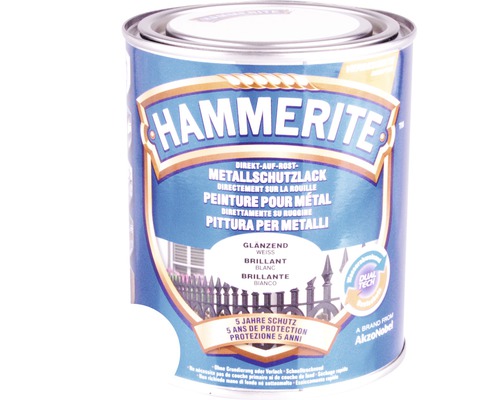 HAMMERITE Metallschutzlack weiss 750 ml