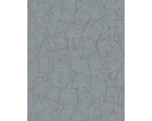 Papier peint intissé 82017 Daphne graphique gris argent Papier peint avec des formes géométriques