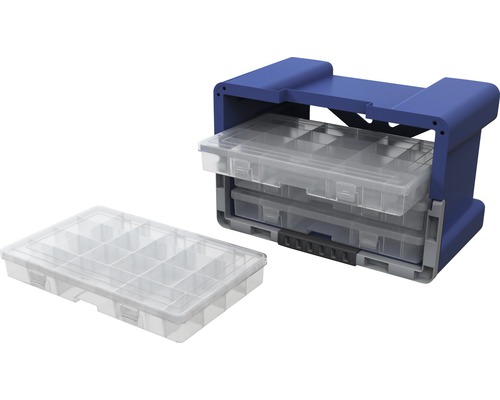 Boîte d''assortiment avec inserts amovibles