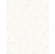 Papier peint avec motif géométrique de carrés et de lignes