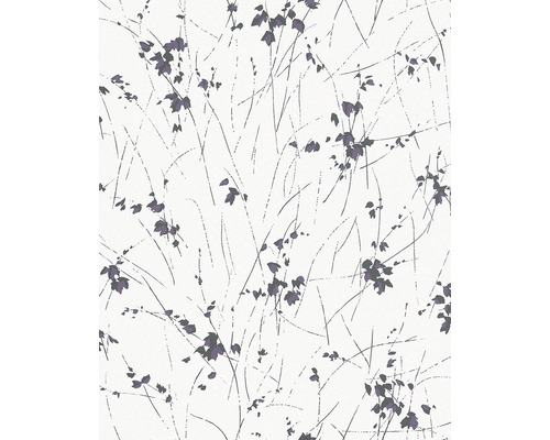 Papier peint intissé 82037 Daphne Floral blanc Papier peint à motif floral