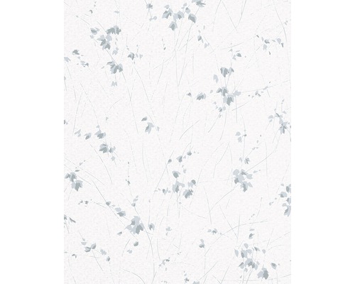 Papier peint intissé 82039 Daphne Floral blanc Papier peint à motif de feuilles et de branches
