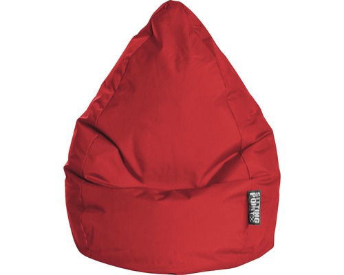 Pouf coussin Sitting Point Beanbag Brava XL env. 220 litres rouge 70x110 cm Pouf rouge