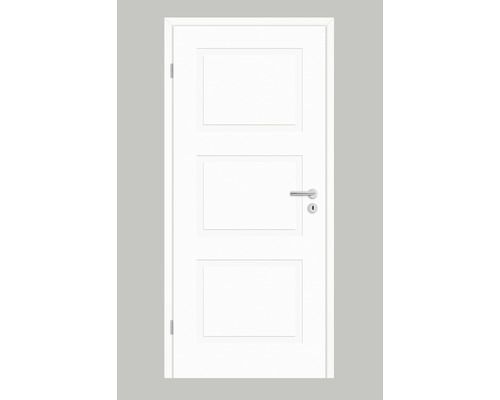 Porte intérieure Pertura Mila 02 Design blanc (semblable à RAL 9003) 86.0x198.5 cm DIN gauche