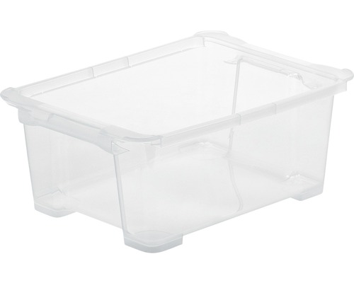 Transparente Aufbewahrungsbox aus Kunststoff