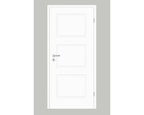 Porte intérieure Pertura Mila 02 Design blanc (semblable à RAL 9003) 86.0x198.5 cm DIN droite
