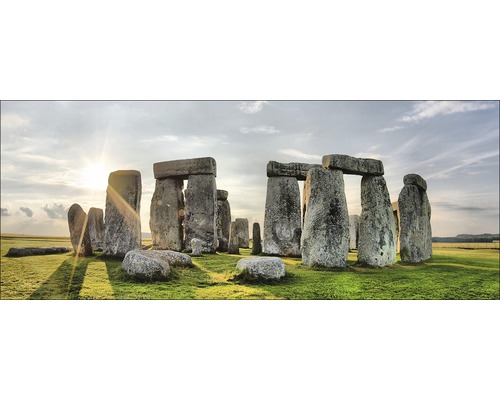 Tableau en verre Stonehenge 50x125 cm