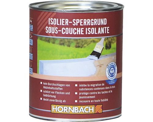 Peinture isolante sous-couche d'isolation crème 750 ml Sous-couche isolante en bidon de Hornbach