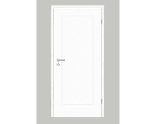 Porte intérieure Pertura Mila 01 Design blanc (semblable à RAL 9003) 86.0x198.5 cm DIN droite