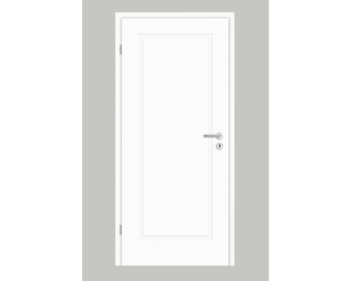 Porte intérieure Pertura Mila 01 Design blanc (semblable à RAL 9003) 86.0x198.5 cm DIN gauche