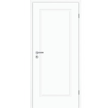 Porte intérieure blanche avec poignée et serrure