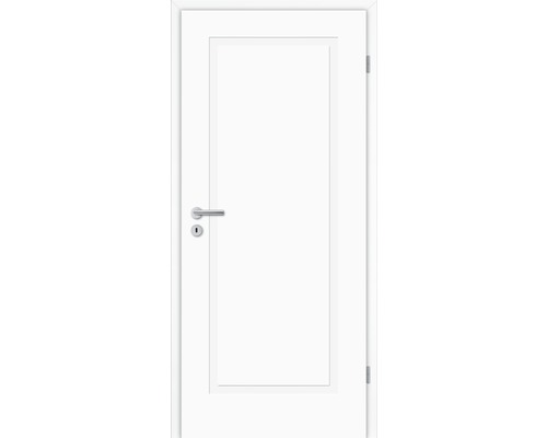 Porte intérieure blanche avec poignée de porte