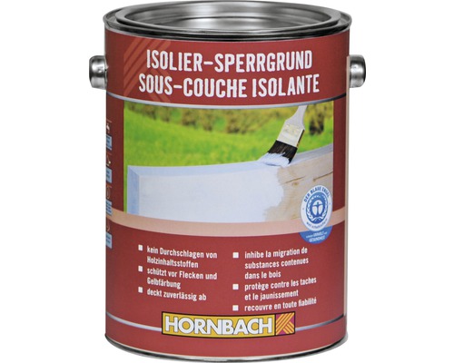 Peinture isolante sous-couche d'isolation crème 2.5 l Sous-couche isolante en bidon