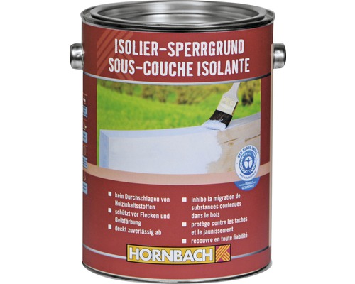 Peinture isolante sous-couche d'isolation crème 2.5 l