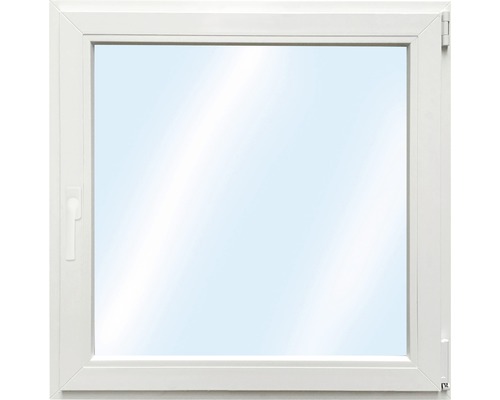 Weisses Kunststofffenster mit Griff