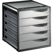 Schreibtischorganizer mit fünf Schubladen zur Dokumentenablage