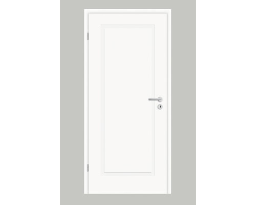 Porte intérieure Pertura Mila 01 peinture blanche (semblable à RAL 9010) 86.0x198.5 cm DIN gauche