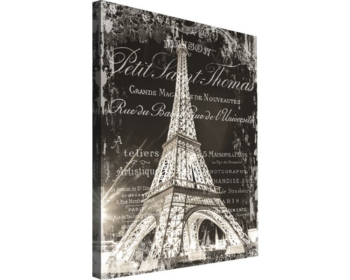 Image sur toile Tour Eiffel 40x60 cm