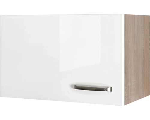 Kurzhängeschrank Flex Well Valero Breite 60 cm weiss hochglanz