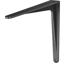 Schwarze Regalwinkel aus Metall