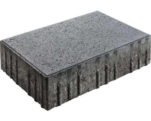 Pavé rectangulaire Crescendo anthracite avec micro-chanfrein 30x20x8 cm