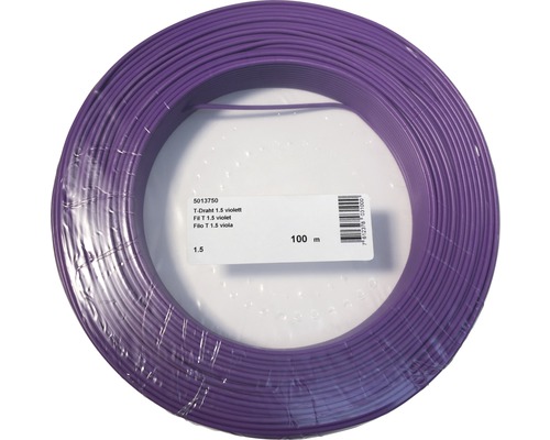 Fil T 1.5 mm2 violet 100 m