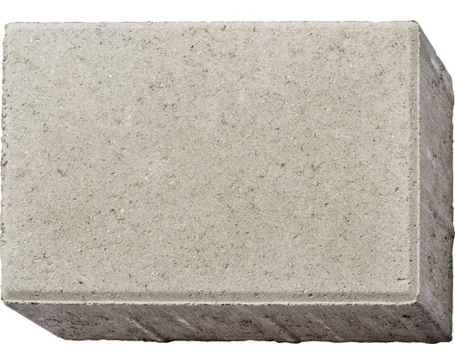 Pavé rectangulaire Crescendo gris avec mini-chanfrein 30x20x8 cm