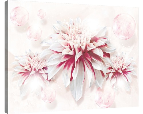 Image sur toile fleur 40x60 cm