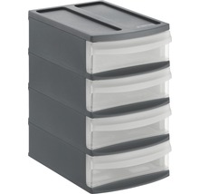 Schreibtischcontainer mit vier Schubladen