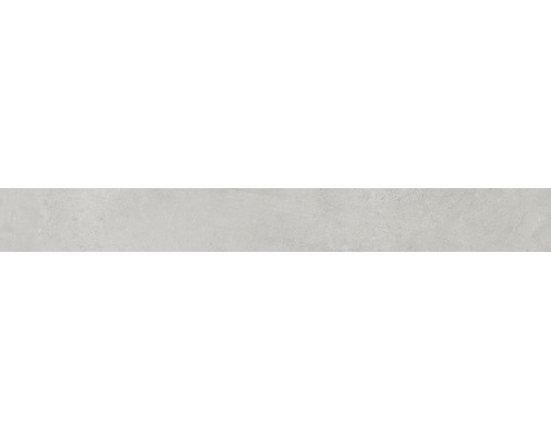 Plinthes en carrelage Gare light grey 7x60 cm Carreau en céramique pour mur et sol
