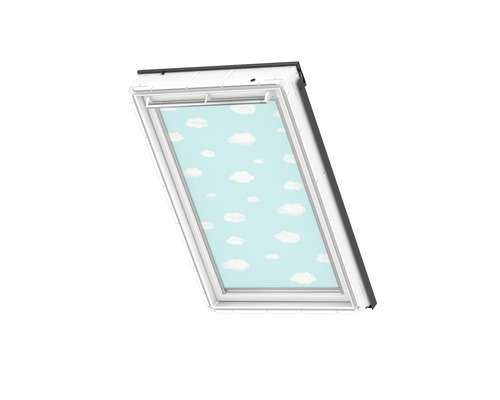 Fenêtre de toit avec motif de nuages pour chambre d''enfant
