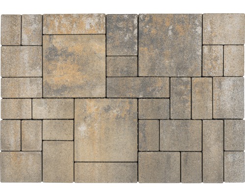 Verbundpflastersteine aus Beton