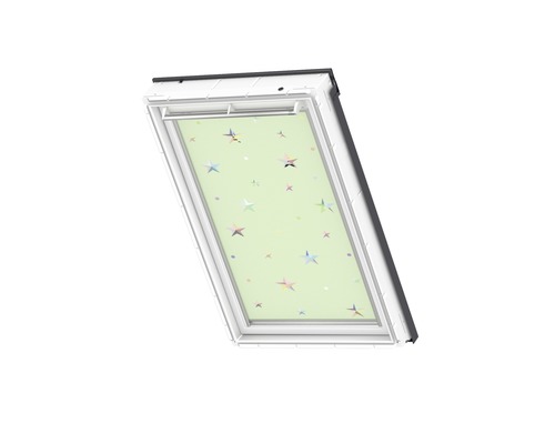 Fenêtre de toit avec motif étoilé pour chambre d''enfant