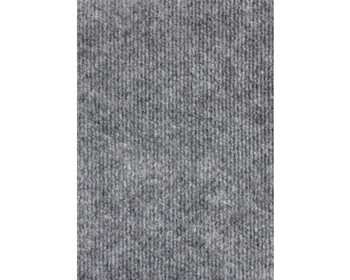 Spannteppich Rips Messina grau 400 cm breit (Meterware) Spannteppich Rips Messina grau 400 cm breit (Meterware)