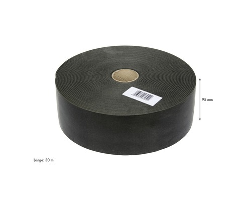 Rouleau de bande d''étanchéité pour joints, 30 mètres de long et 95 millimètres de large