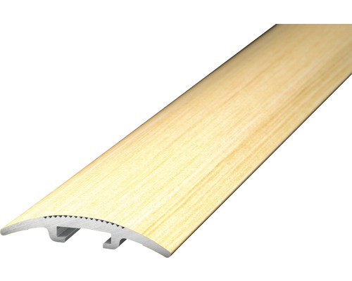 Profilé de jonction alu D.O.S. érable 32x2700 mm Barre de profilé avec décor en bois pour l''adaptation du sol
