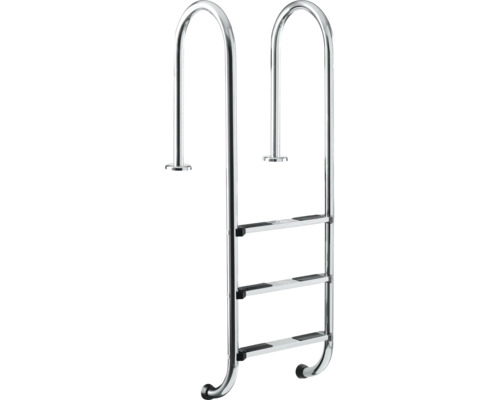 Einbaubeckenleiter 100cm, 3 Stufen Einbaubeckenleiter 100cm, 3 Stufen
