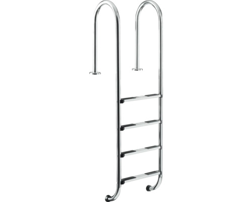 Einbaubeckenleiter Höhe 120cm, 4 Stufen Einbaubeckenleiter Höhe 120cm, 4 Stufen