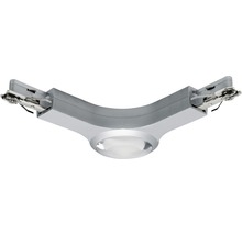 Raccord d''angle pour rail d''alimentation de systèmes d''éclairage