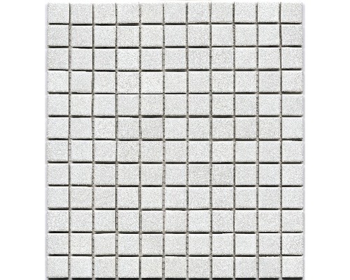 Mosaïque en céramique AT 101 30,5x32,5 cm blanche Carreau de mosaïque carré blanc