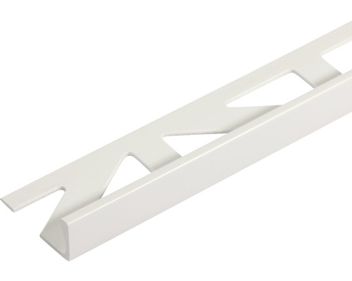 Profilé d'angle de finition Dural Durosol PVC DSP 630 blanc 300 cm