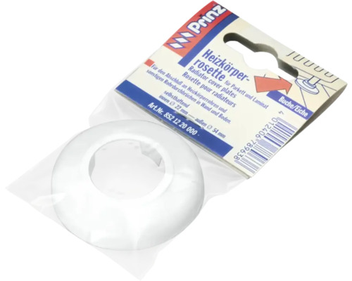 Rosace de radiateur en plastique avec emballage