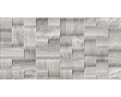 Bodenfliese Portman grau glasiert 32x62.5 cm