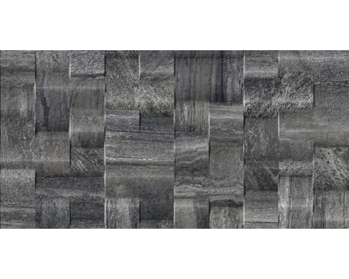 Carrelage décoratif Portman anthracite 32x62,5 cm