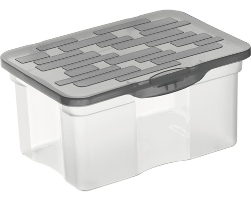 Aufbewahrungsbox aus Kunststoff mit Deckel